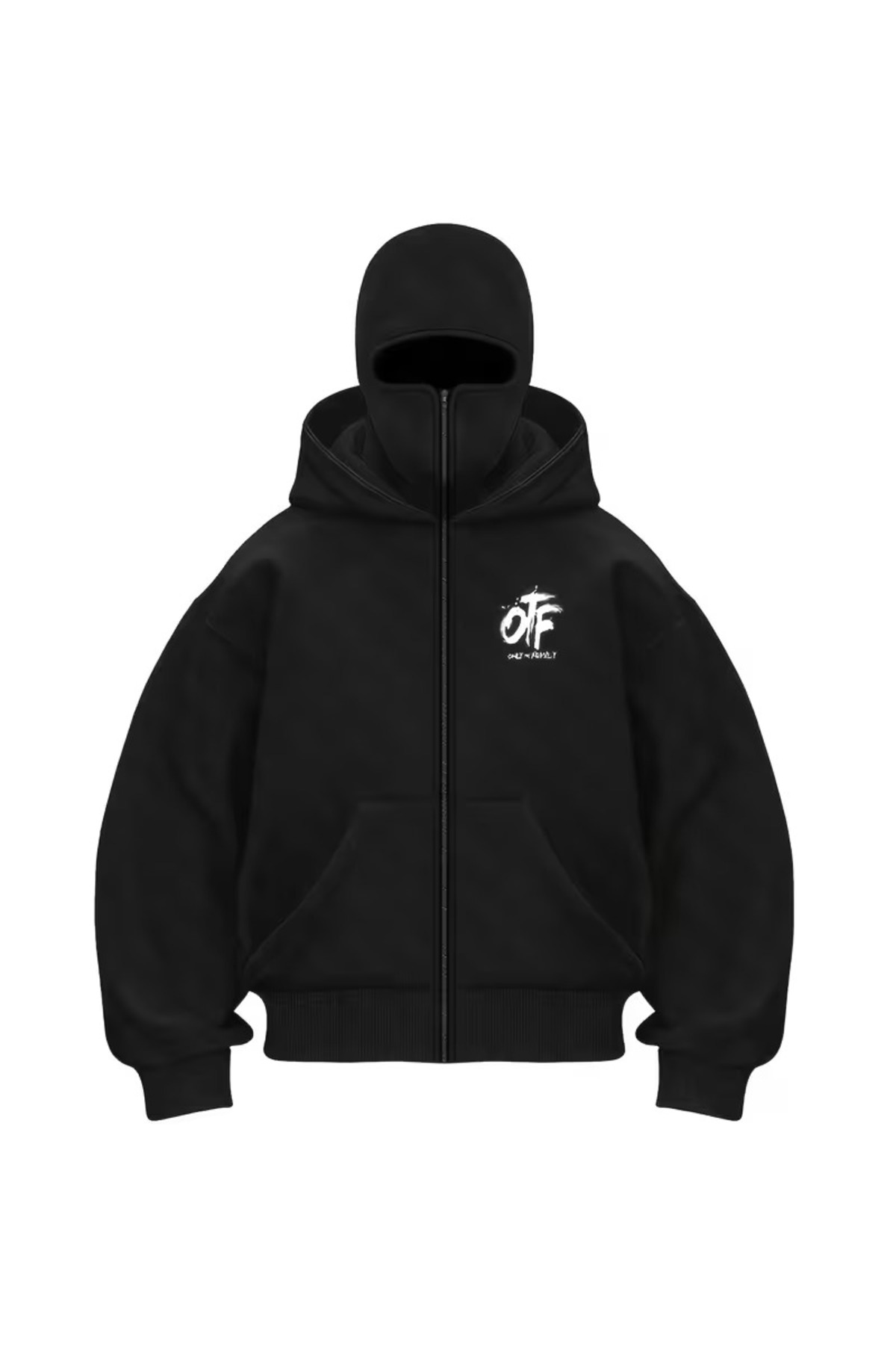 LUNAVISTA Style Vers Balaclava Tam Fermuarlı Kapüşonlu Maske Kapüşonlu görsel 2