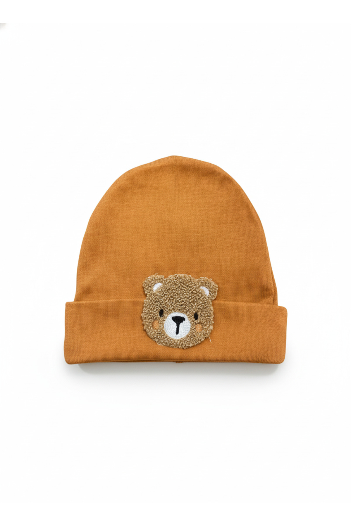 LOGO AKSESUAR Erkek Bebek Ayı Nakışlı 2'li Pamuk Şapka fotoğrafı 7 (önizleme)