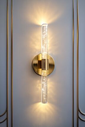 BACKHOME Bubbleflux Medium 40 cm Modern Tasarım LED Aplik - Duvar Lambası - G...