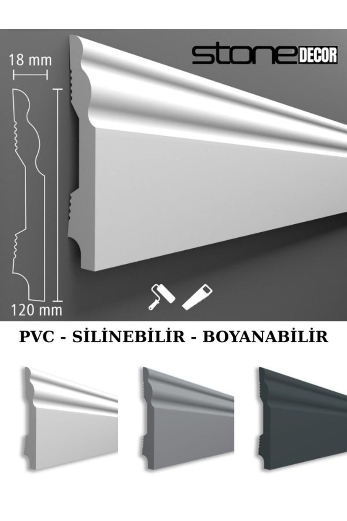 Stone Decor 12 CMx240 CM PVC SÜPÜRGELİK, SUYA VE NEME DAYANAKLI ...