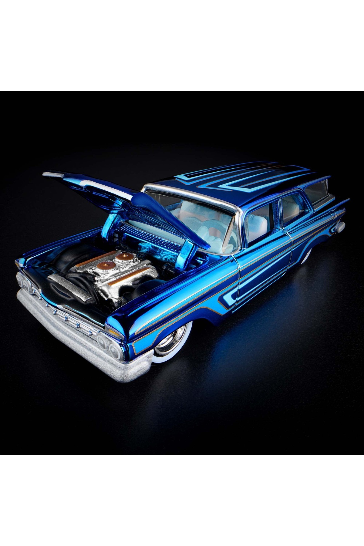 HOT WHEELS RLC Exclusive 1959 Shevrolet BrookWood Mavi - Akrilik