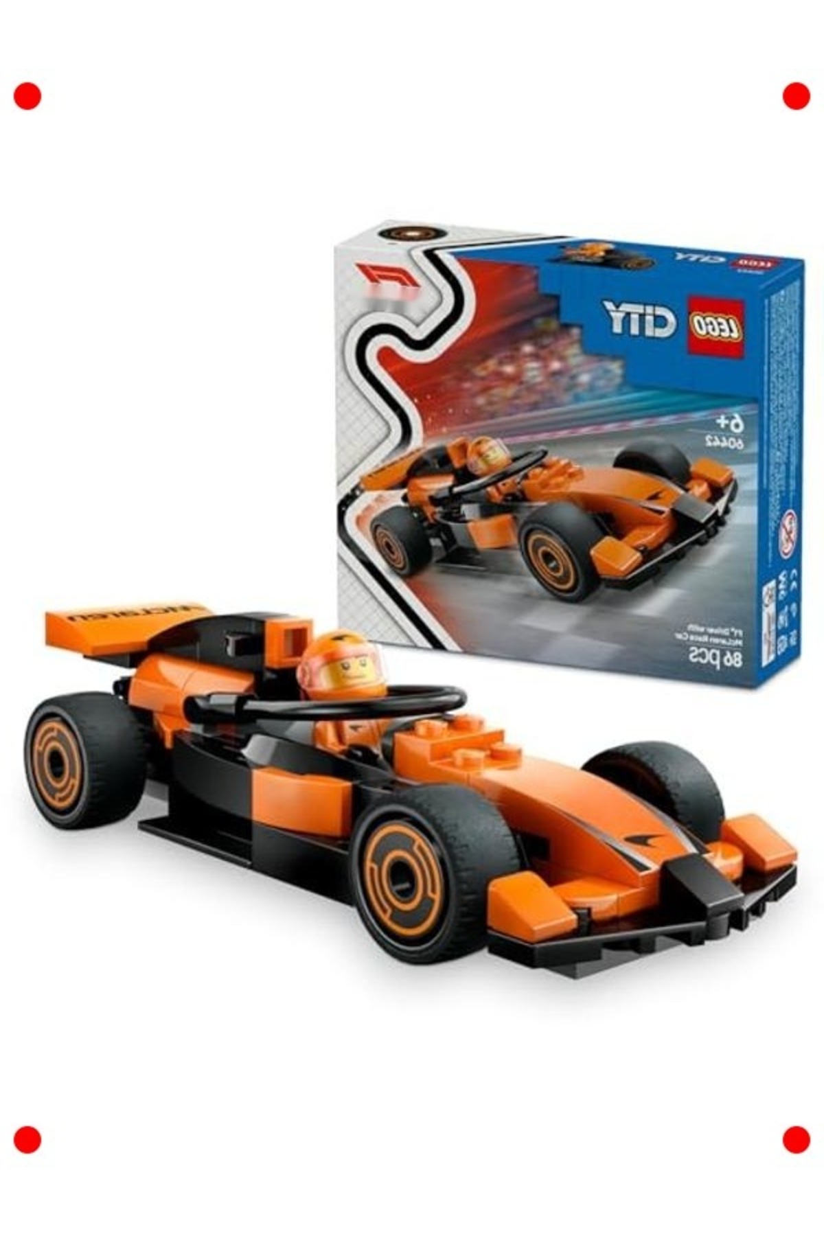 مجموعه ساخت‌وساز ماشین مسابقه‌ای و راننده