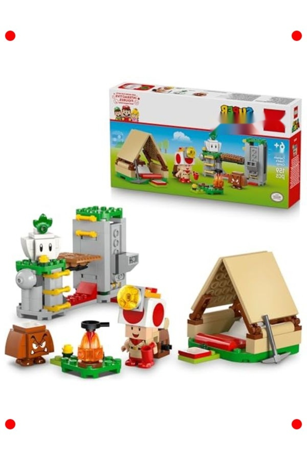 مجموعه ساخت‌وساز ماجراجویی کمپینگ | ۱۵۹ تکه