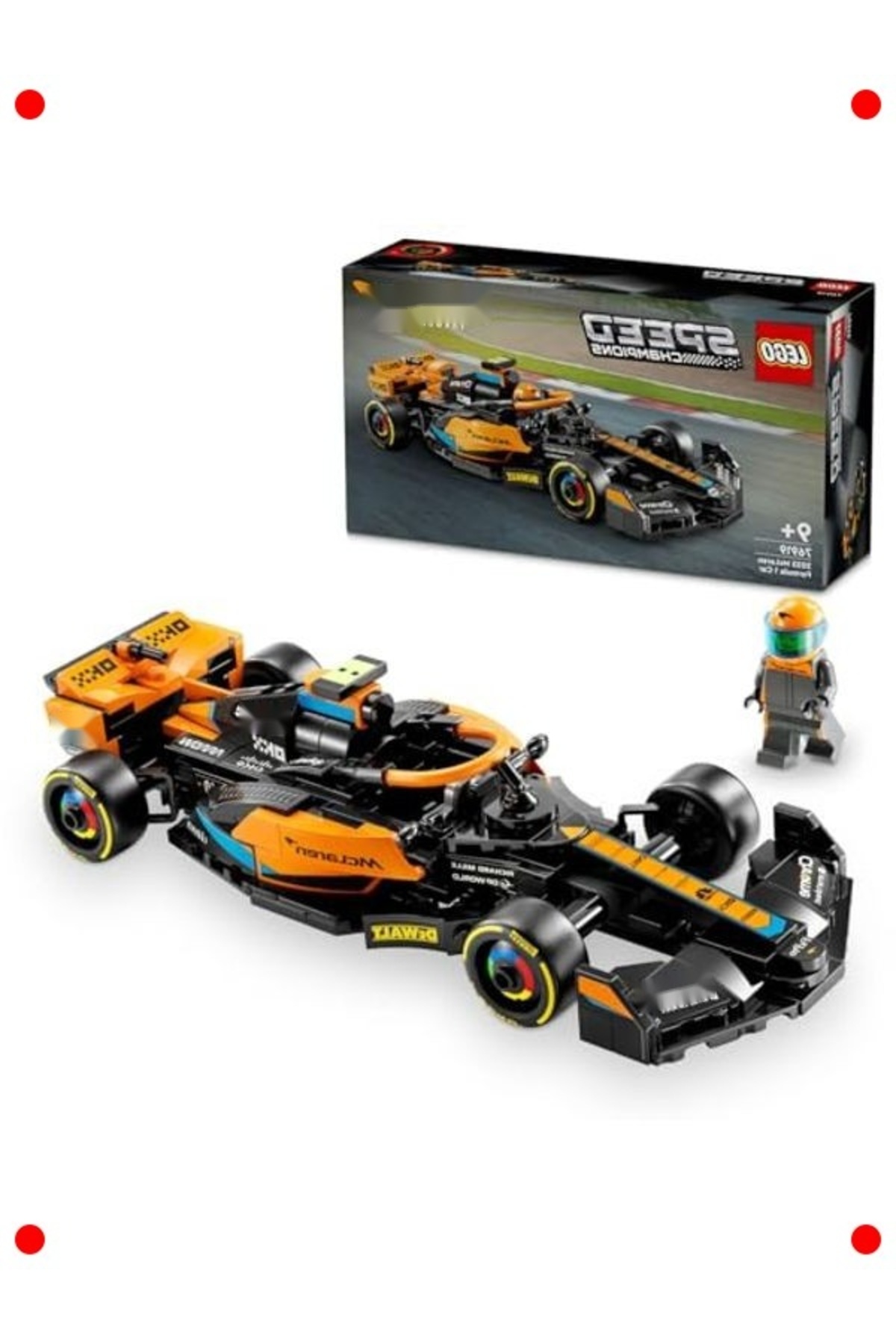 مجموعه مونتاژ مدل ماشین مسابقه‌ای سریع (۲۴۵ قطعه)