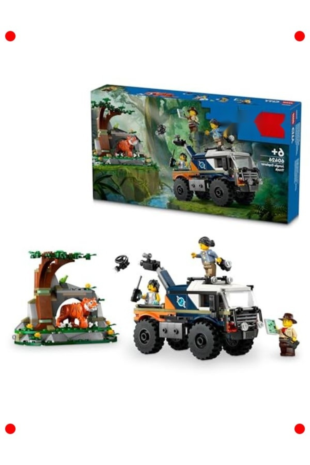 مجموعه کامیون آفرود جنگل‌نورد (۶ سال به بالا)