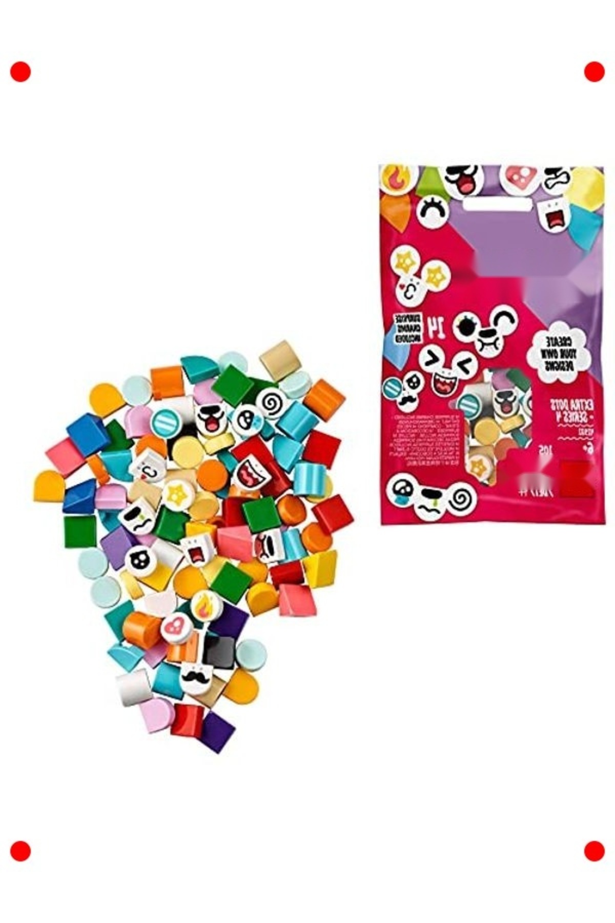 مجموعه ۱۰۵ تکه قطعات تزئینی اضافی دین یپ