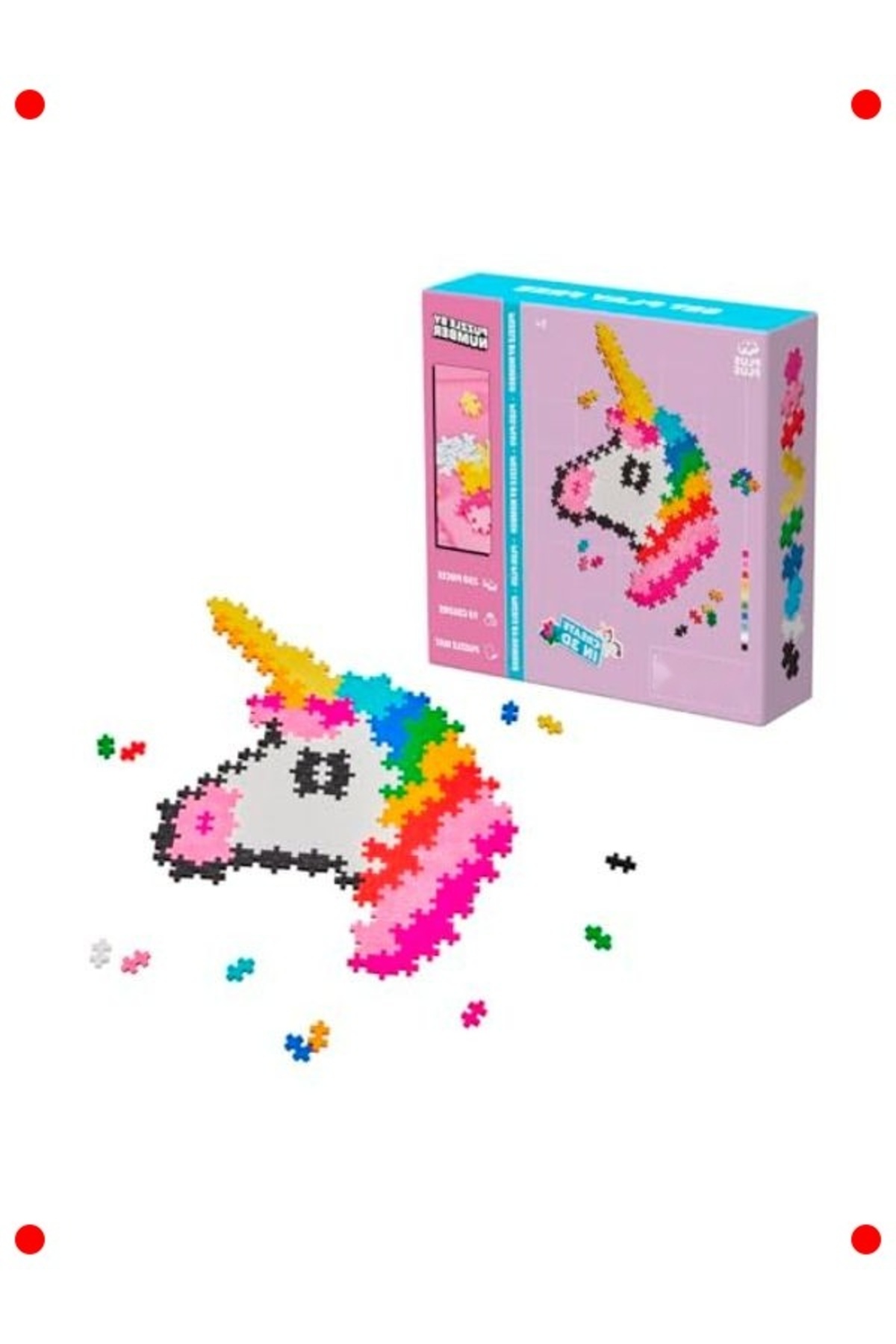 مجموعه بلوک‌های ساختمانی چندرنگ - ۲۵۰ تکه