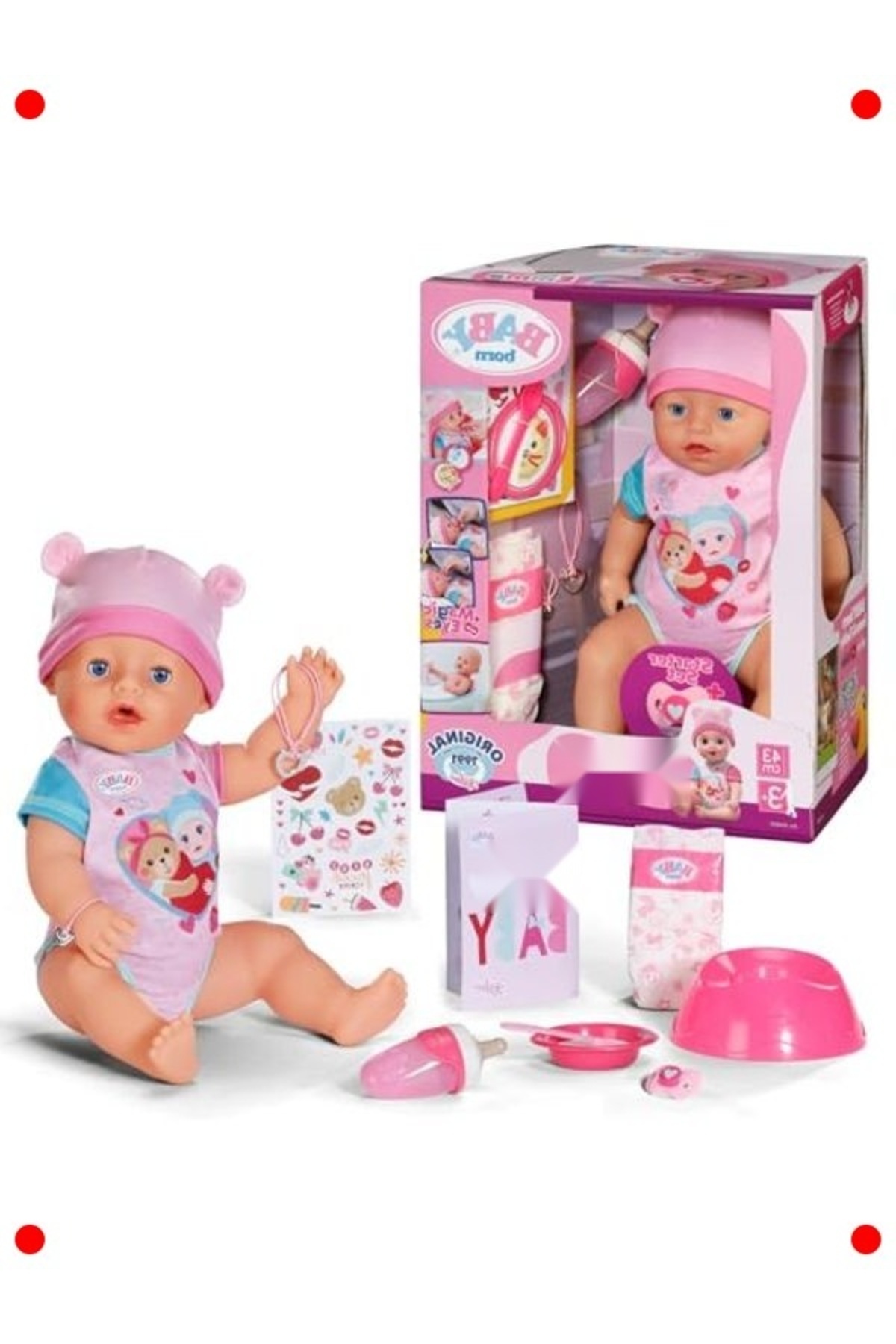 عروسک اسباب‌بازی تعاملی واقع‌گرایانه - ۴۳ سانتی‌متر