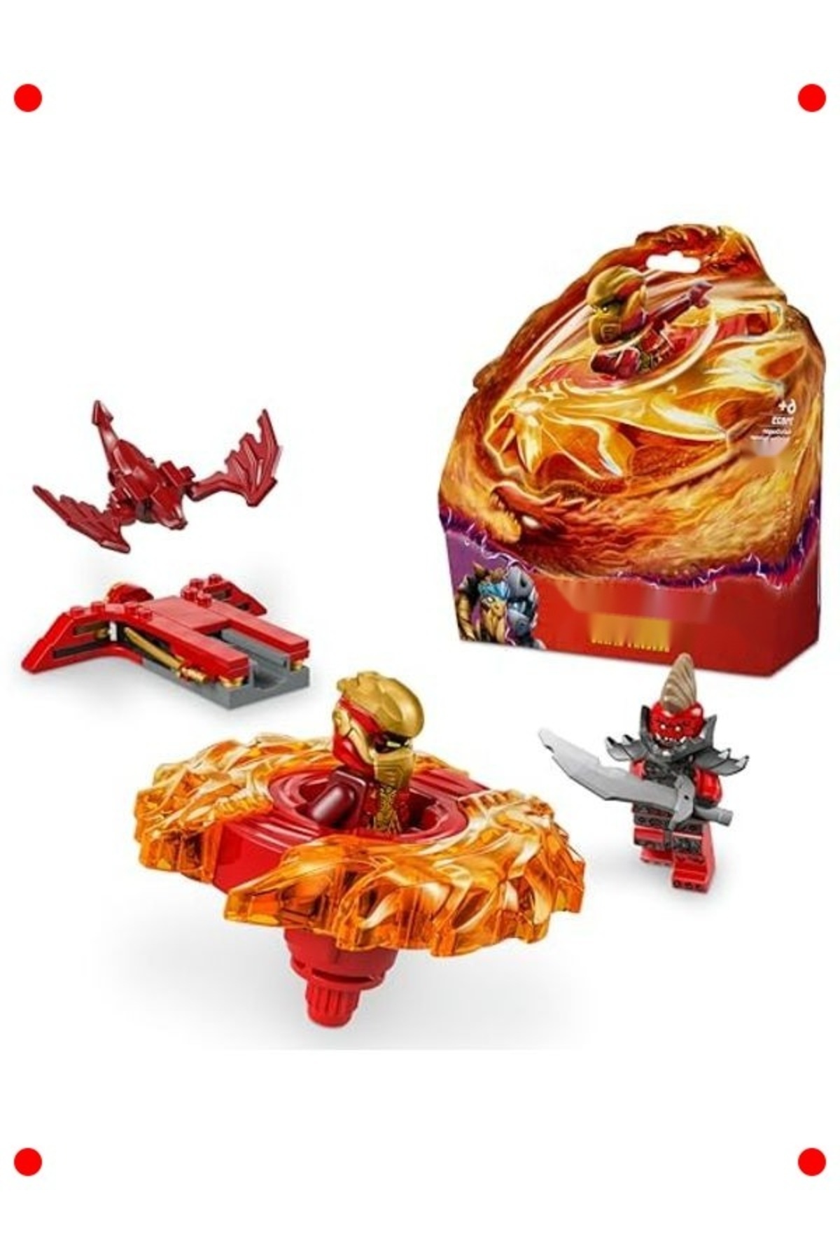 مجموعه ساختنی نینجا دراگون واریر - سنین ۶ سال به بالا