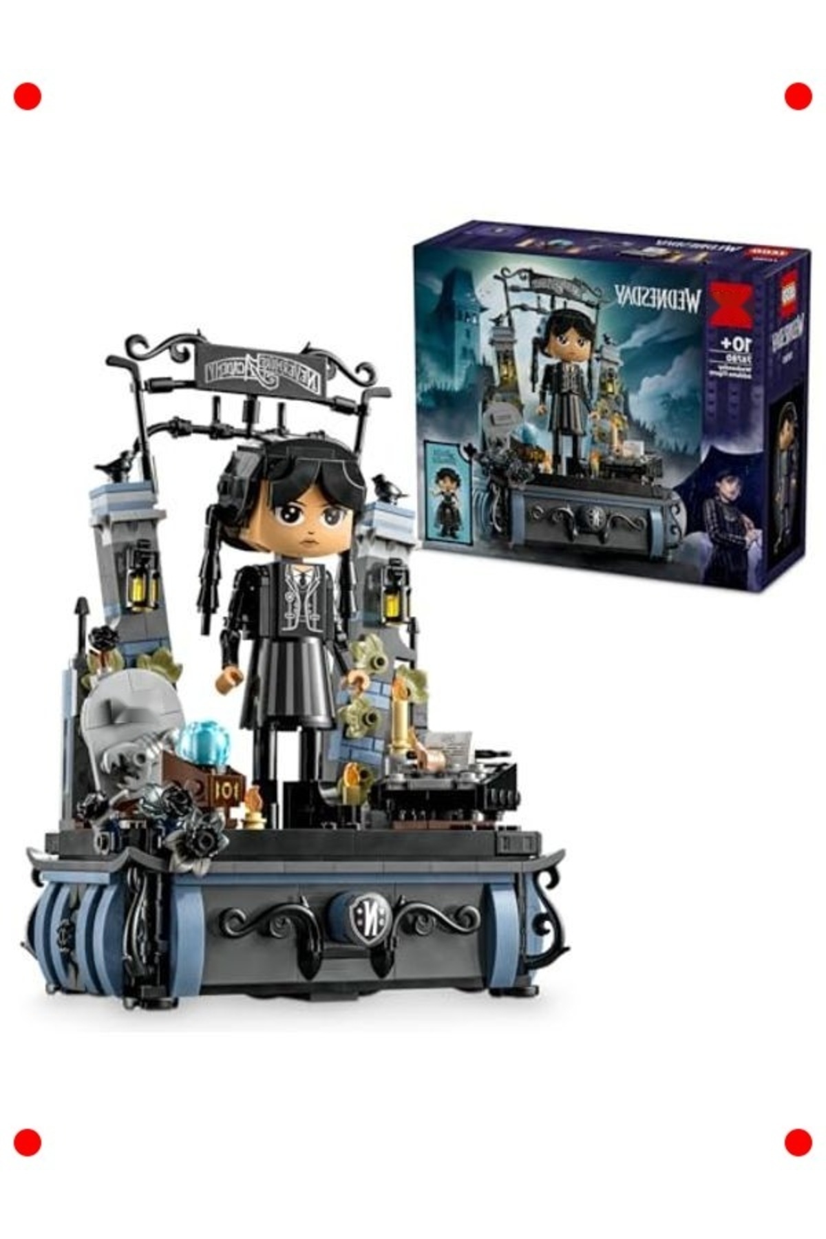 مجموعه ساخت مدل شخصیت گوتیک (۱۰ سال به بالا، ۷۰۲ قطعه)