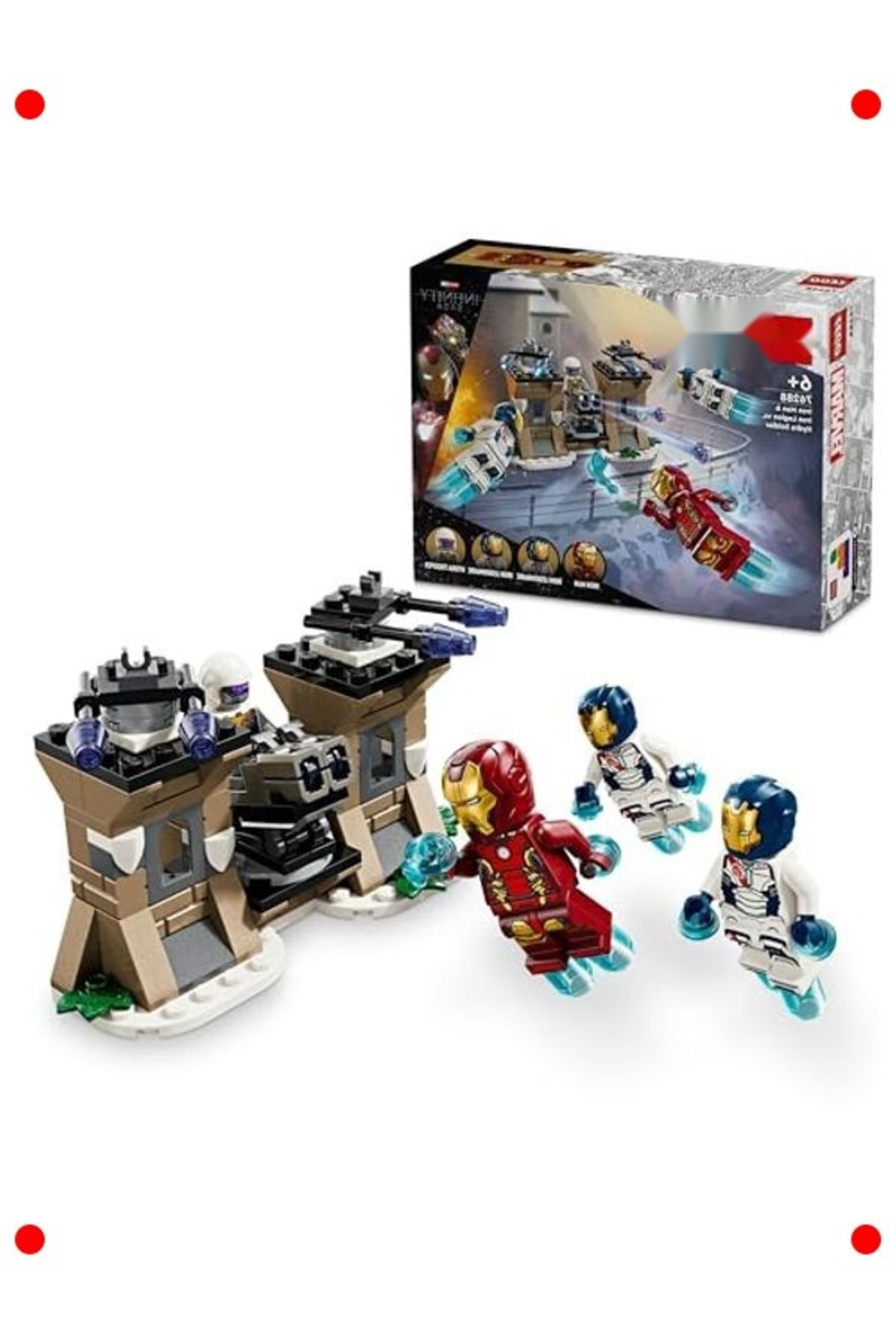 مجموعه ساختنی قهرمان زره‌پوش - ۱۳۵ تکه