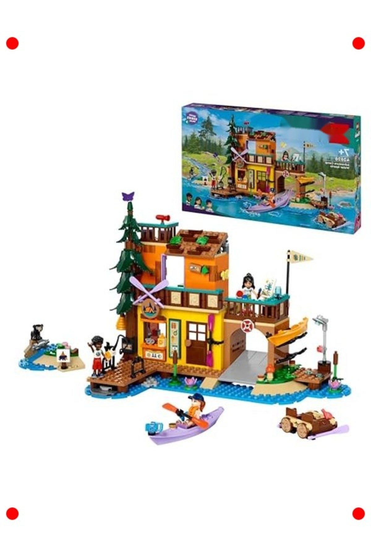 مجموعه ساختنی ورزش‌های آبی کمپ ماجراجویی (مناسب برای سنین ۷ سال به بالا، ۶۲۸ قطعه)