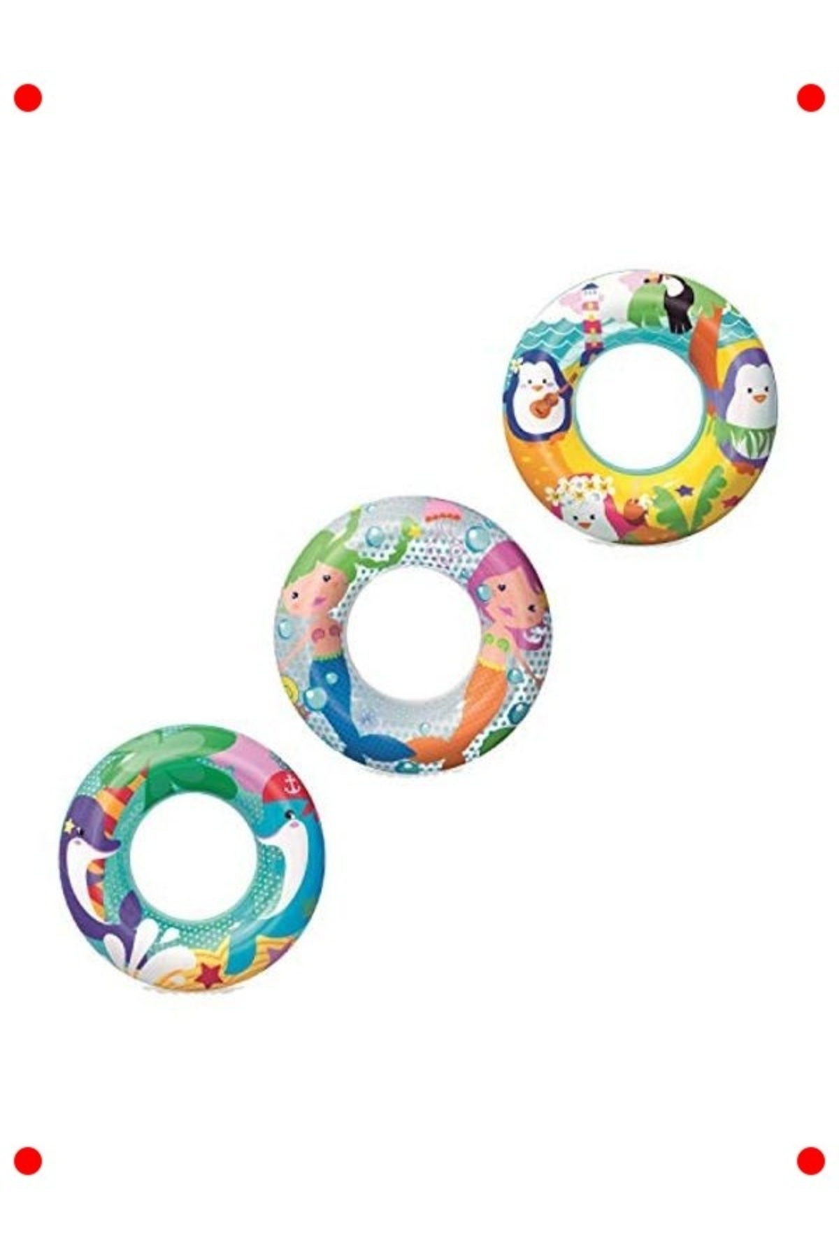 markentegra Deniz Macerası Temalı Şişme Yüzme Simidi