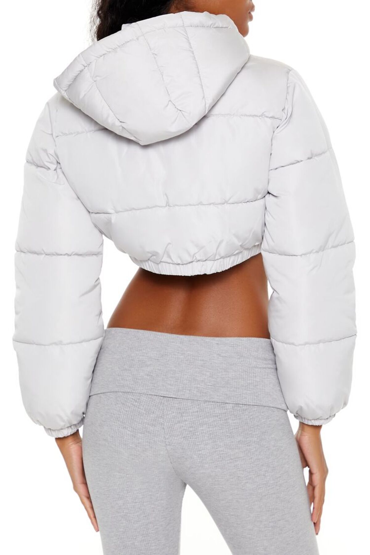 Forever 21  Crop Şişme Mont - Görsel 6