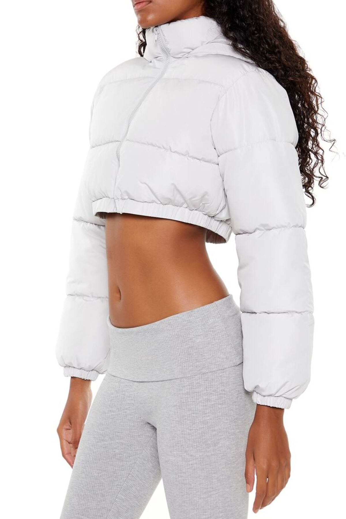 Forever 21  Crop Şişme Mont - Görsel 5