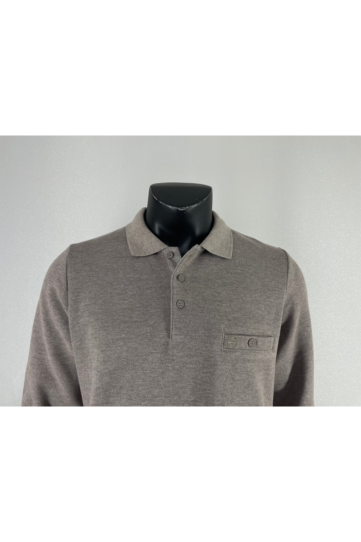Sadık Collection Erkek Büyük Beden Polo Yaka 7XL 8XL 9XL Beden Kazak görsel 3
