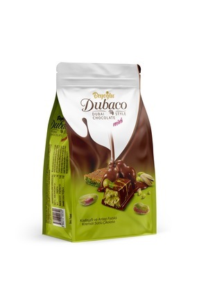 beyoğlu dubaco Mini Çıtır Kadayıflı Dubai Çikolatası 200 Gr.