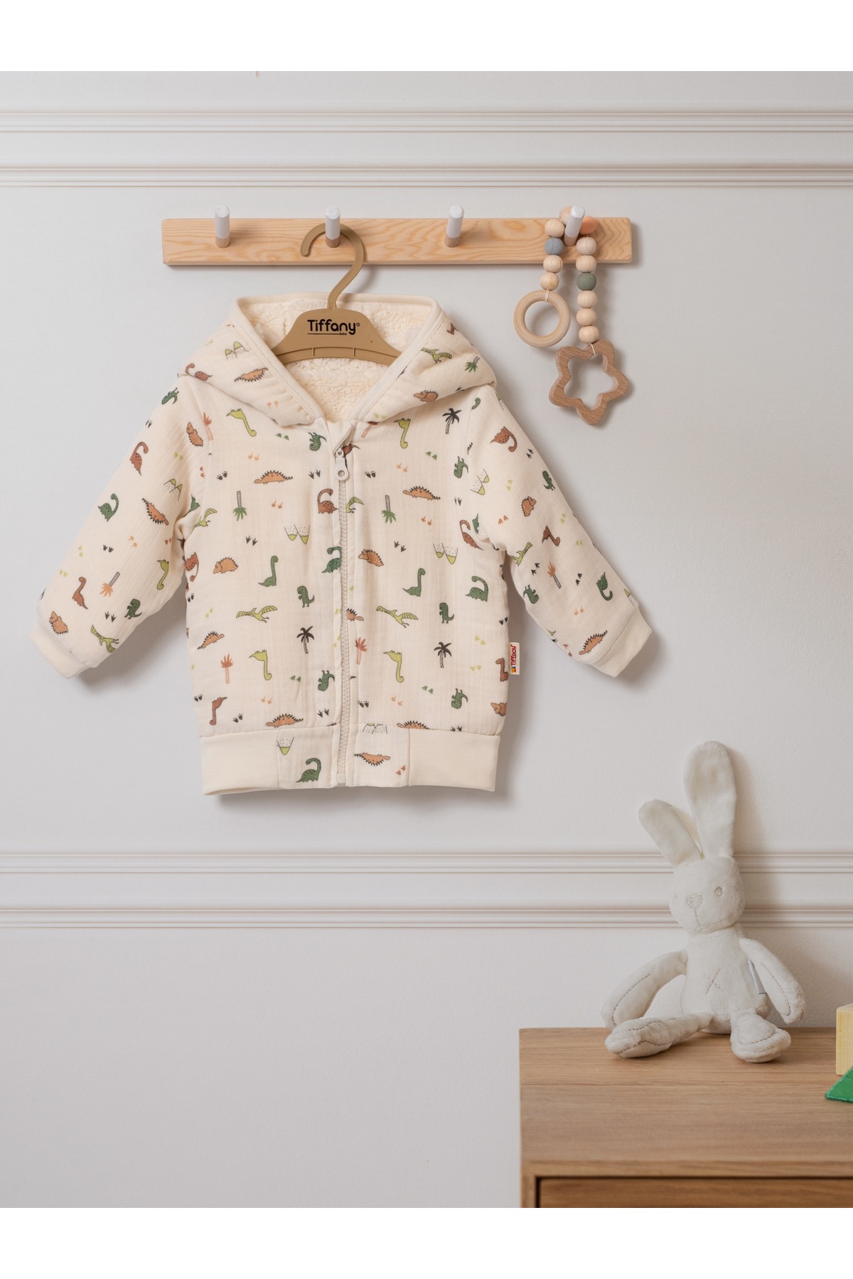 Tiffany Nova Miny Wool Muslin Dinazor Theme Hırka fotoğrafı 2 (önizleme)