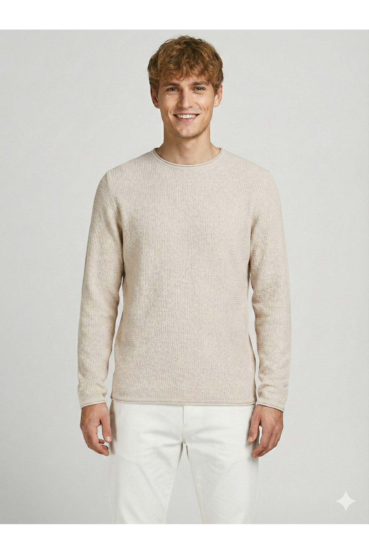 سویشرت مردانه راسته آستین استاندارد | جک اند جونز Jack & Jones 12193076 - تصویر 3