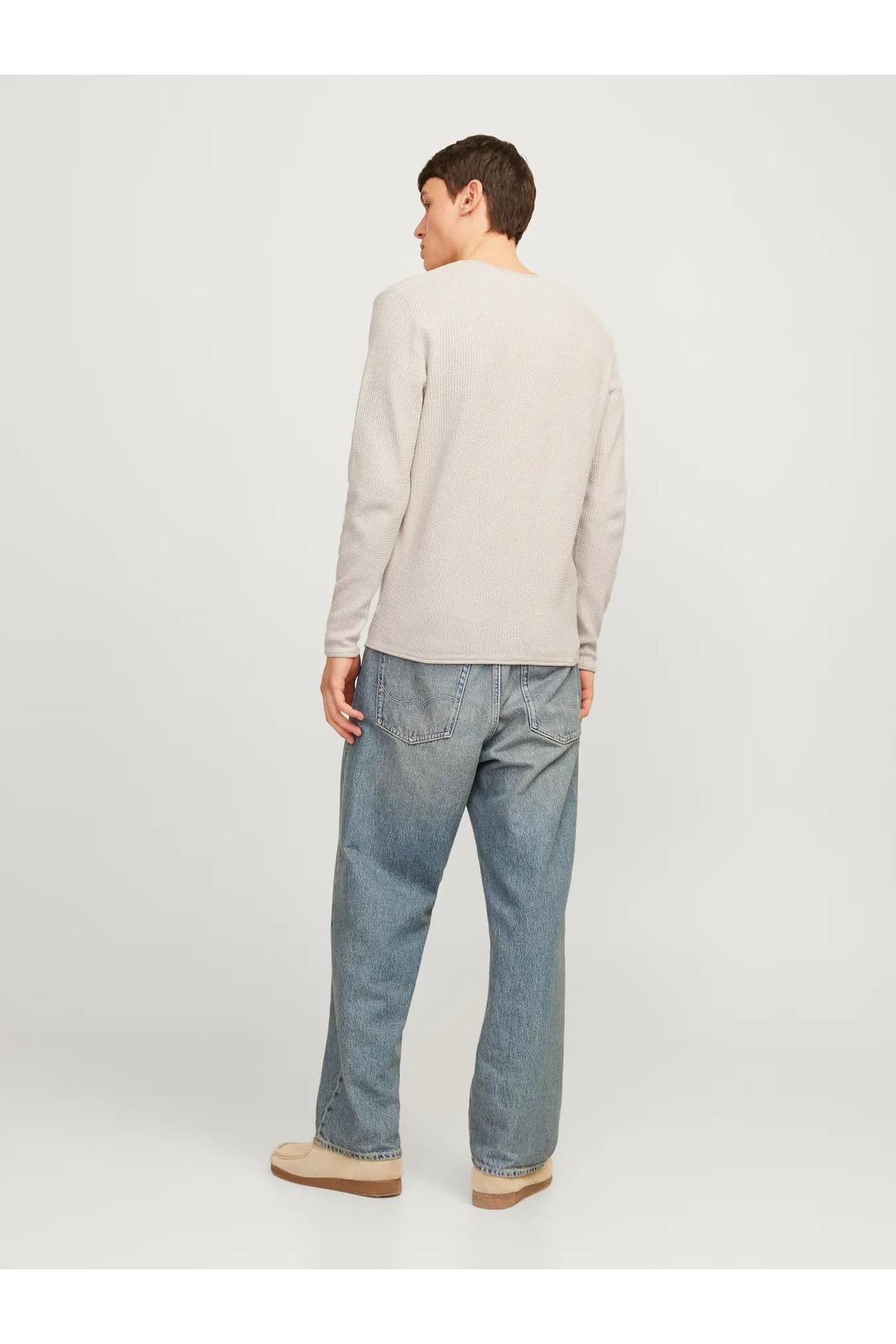 سویشرت مردانه راسته آستین استاندارد | جک اند جونز Jack & Jones 12193076 - تصویر 4
