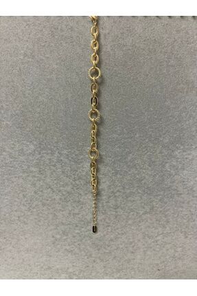 JEWELRY 14K Altın Kaplama Vip Bileklik