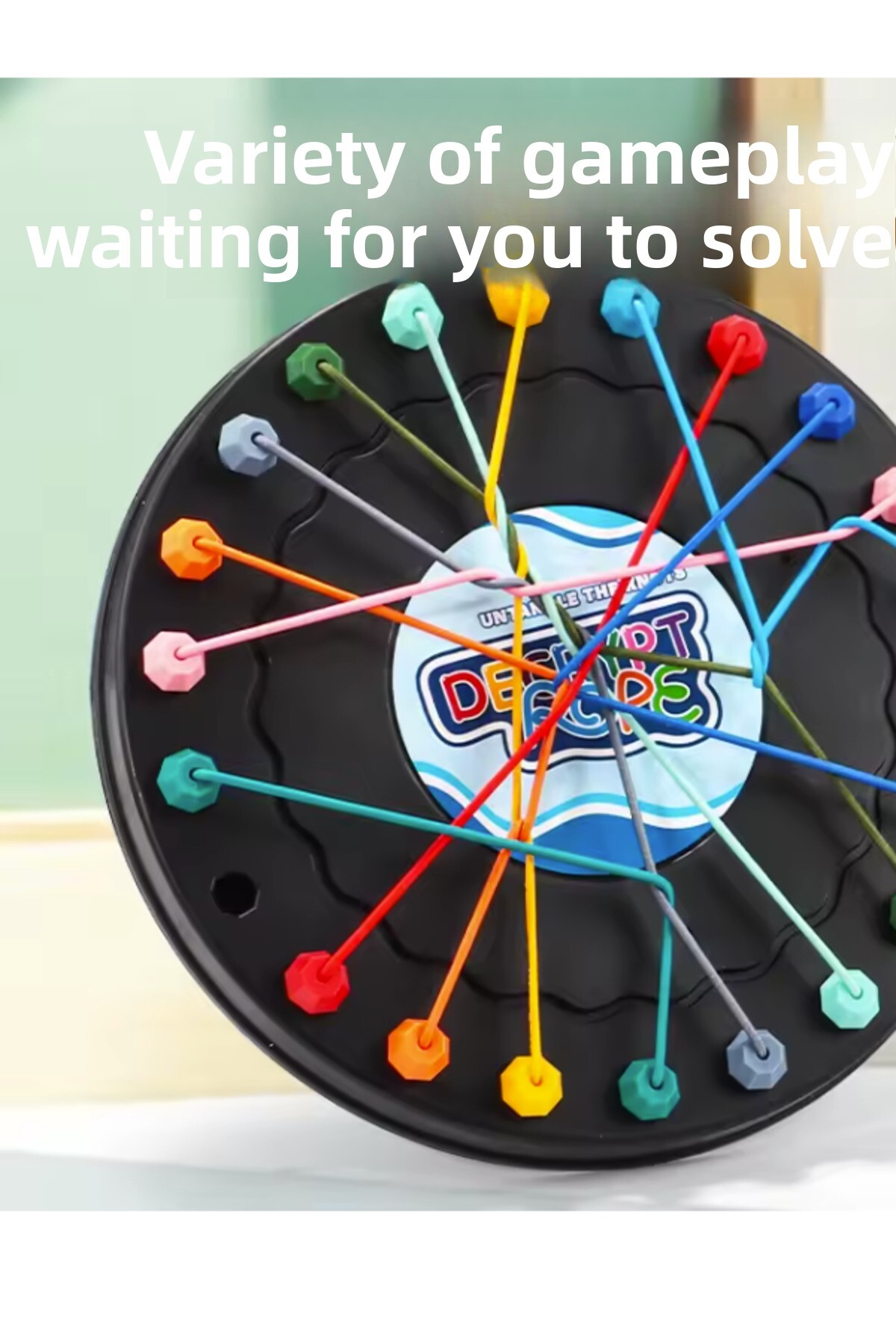 بازی پازل، اسباببازی گرهای، بازی رمزگشایی کودکان، تمرین منطق، معمای ذهنی