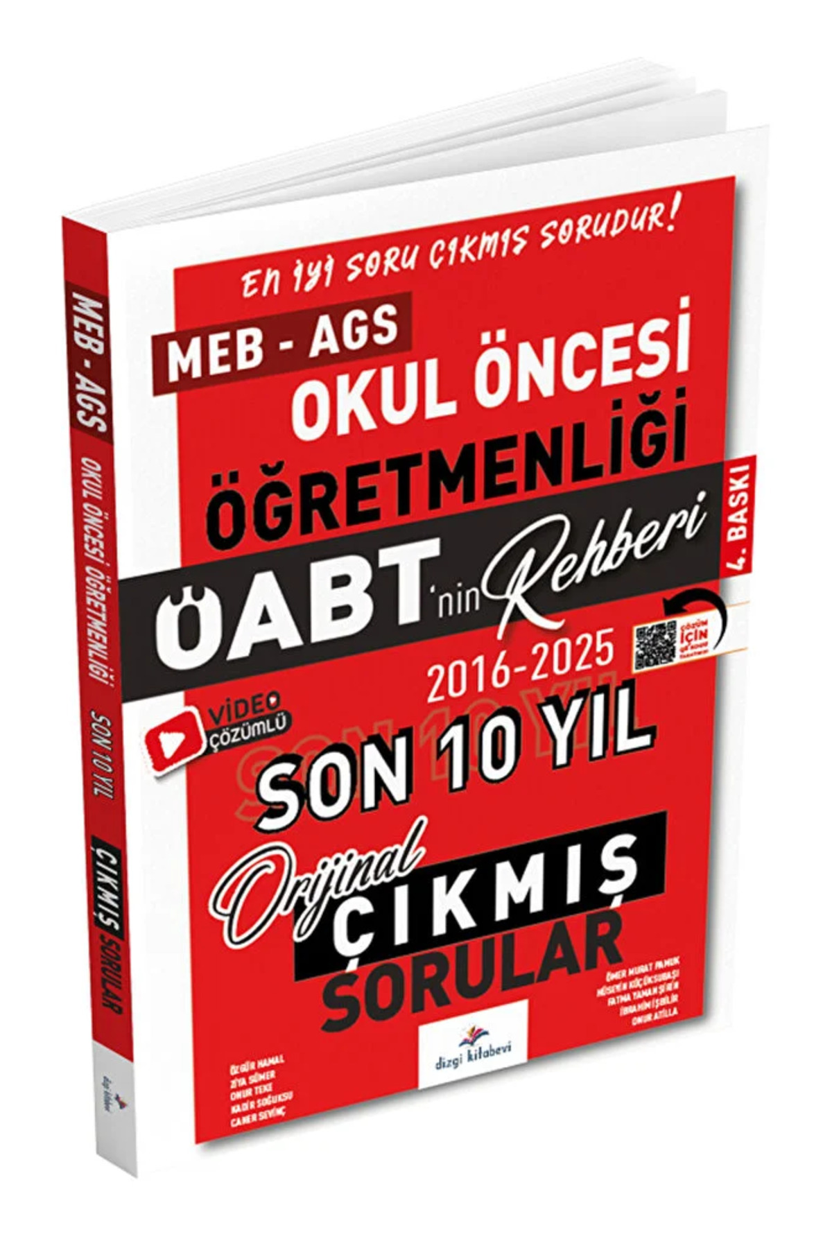 Dizgi Kitap 2026 Öabt Meb-ags Nin Rehberi Okul Öncesi Öğretmenliği