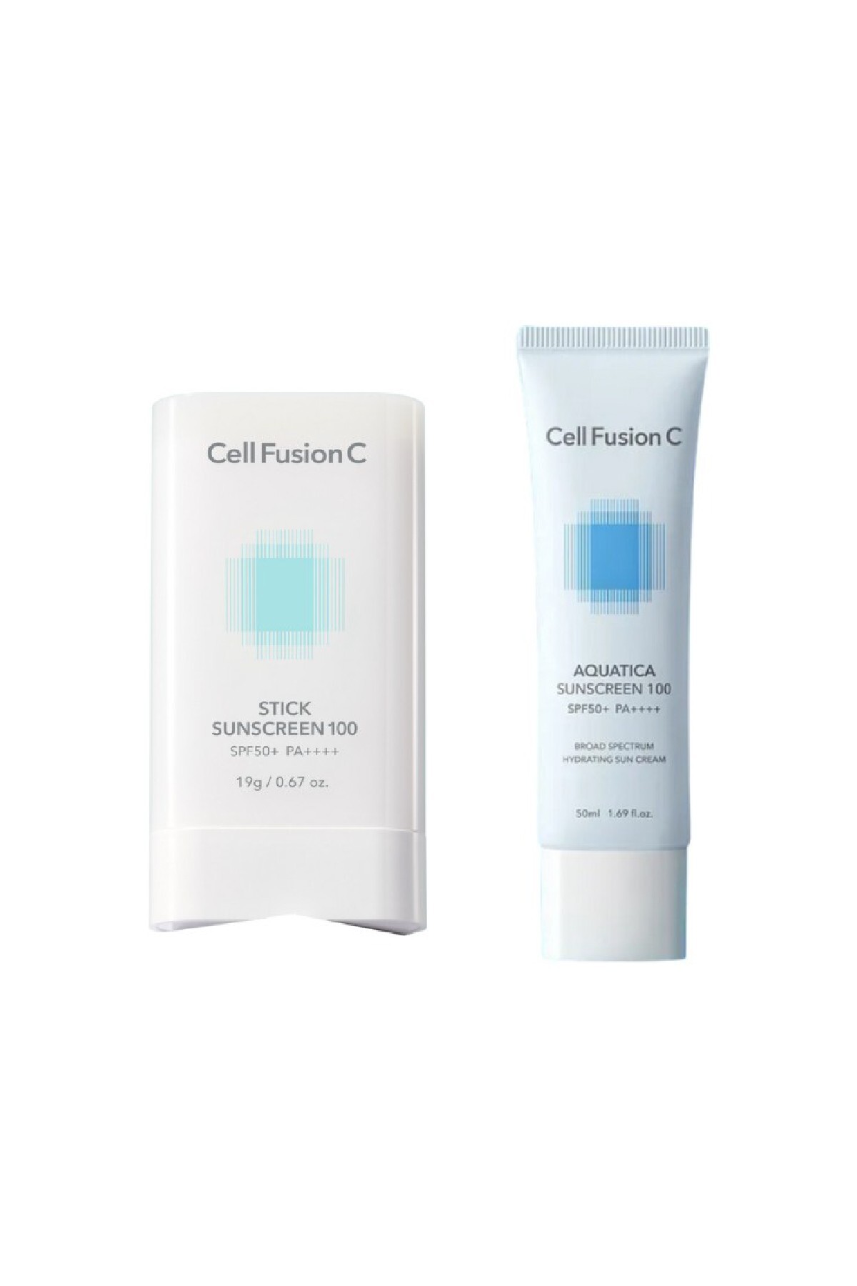 Aquatica Tüm Cilt Tipleri Için Yüksek Koruyucu Güneş Kremi Ve Stick Güneş Kremi Seti — CELLFUSIONCSET28-A