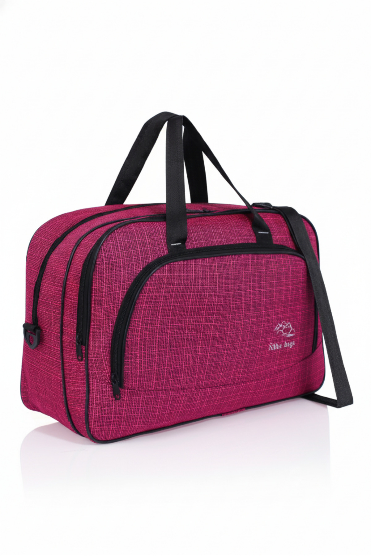 Fiyaka Nil-01 Unısex Havlu Kumaş Hostes Valiz Seyahat Tatil Spor Hastane Çok Gözlü El Ve Omuz Çantası Kabin