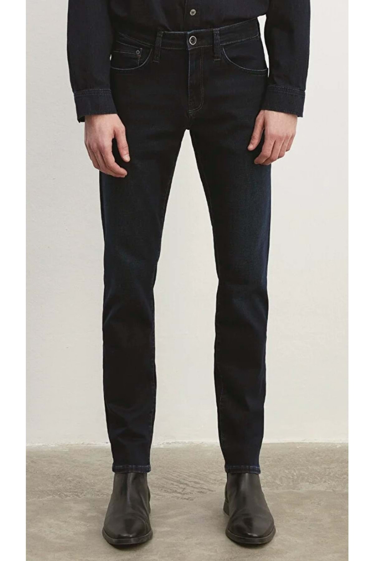 M0042235208 Jake Pro Sport Night Blue Jean Jeans for Men NAVY
