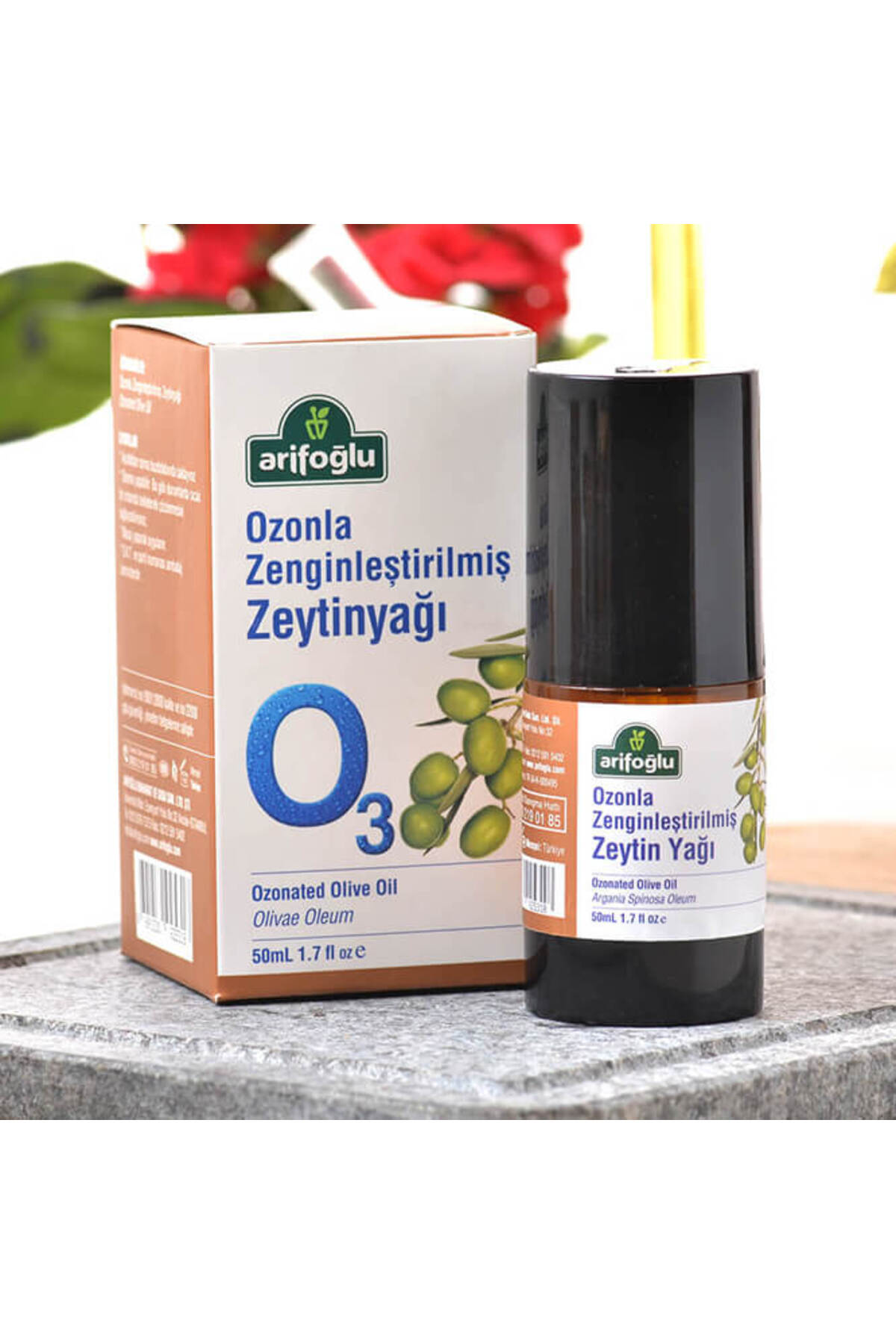 Ozonla Zenginleştirilmiş Zeytinyağı 50ml — 600 14 098