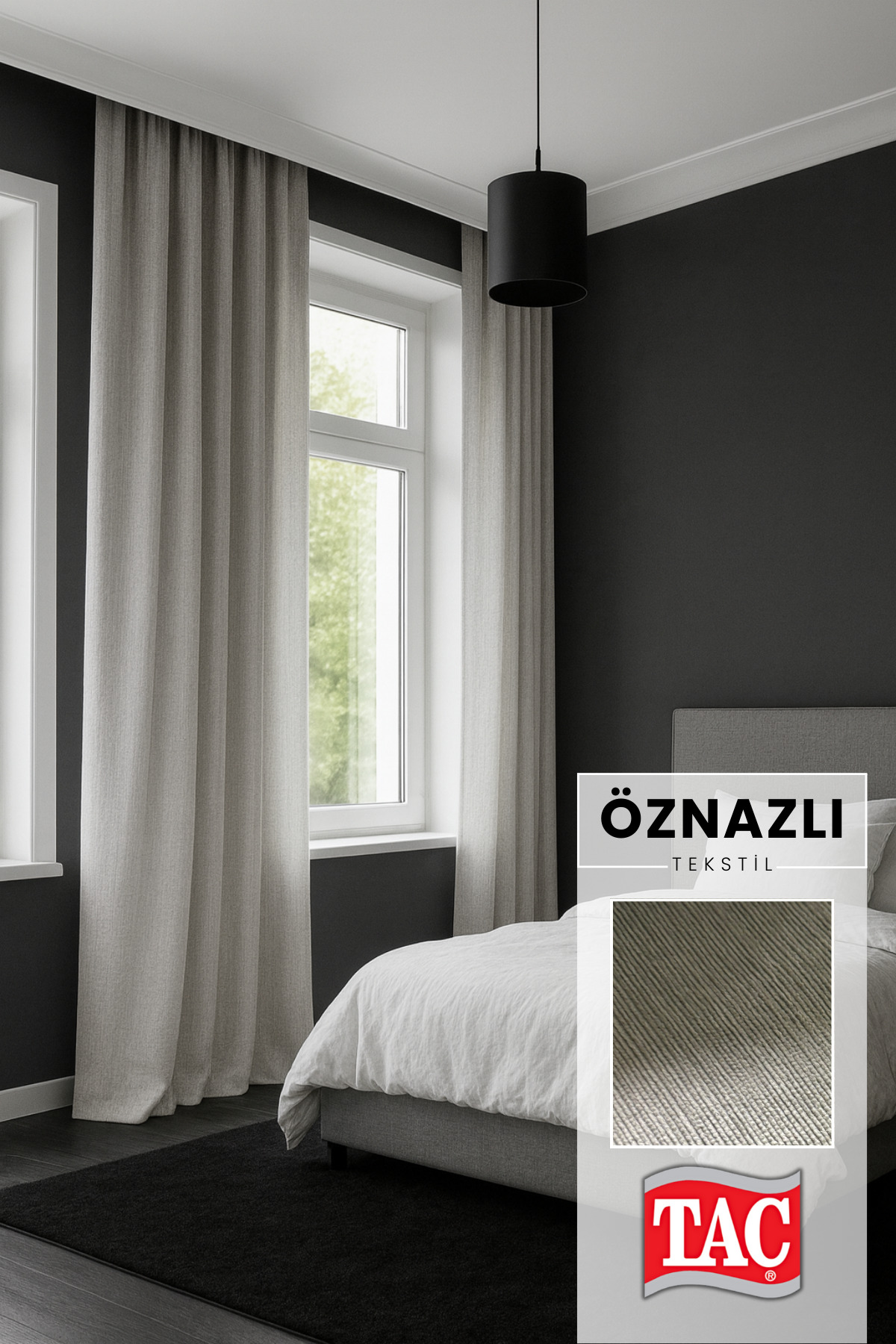 Luxury Chenille Textured Blackout Blackout Background Curtain – No Piles Extra Worthy - Rich Color Chart