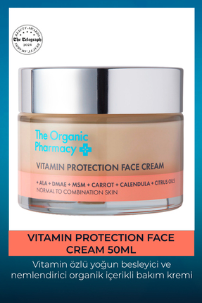 The Organic Pharmacy Vitamin Protection Face Cream - Vitamin Özlü Nemlendiric...
