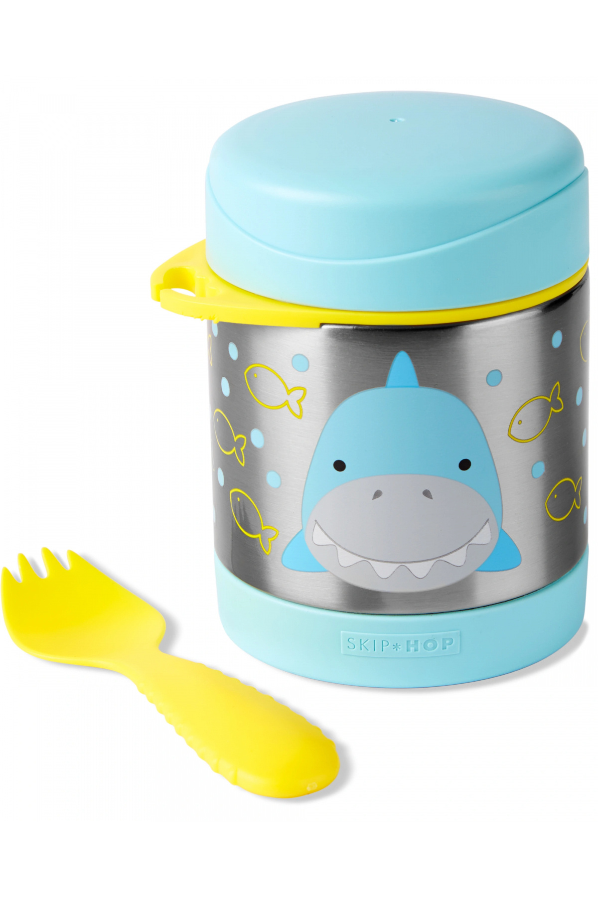 Skip Hop Zoo Paslanmaz Çelik Termos 325 ml Köpek Balığı fotoğrafı 2 (önizleme)