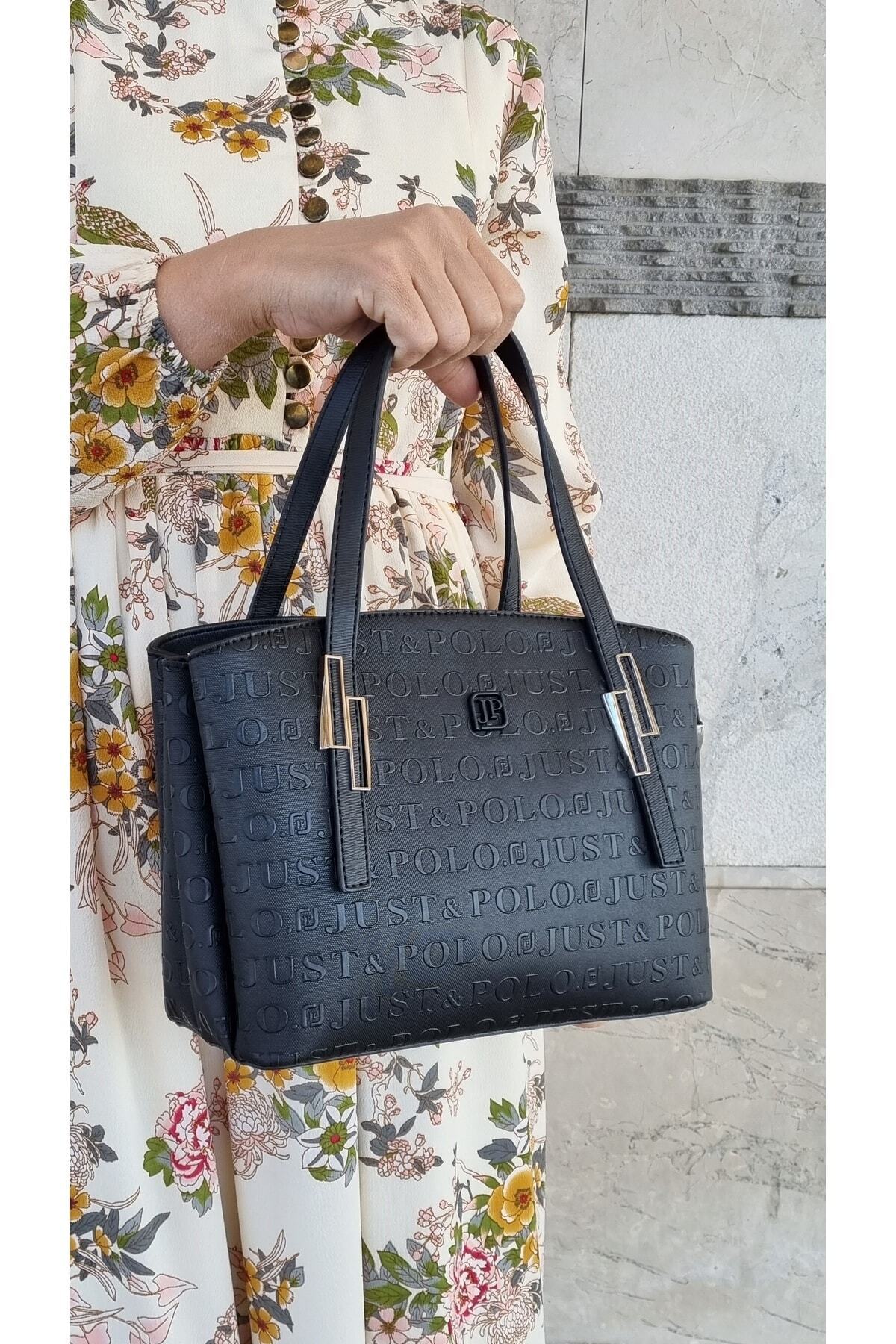 Women Embossing Printed Zipper Closure Shoulder and Handbag Long Adjustable