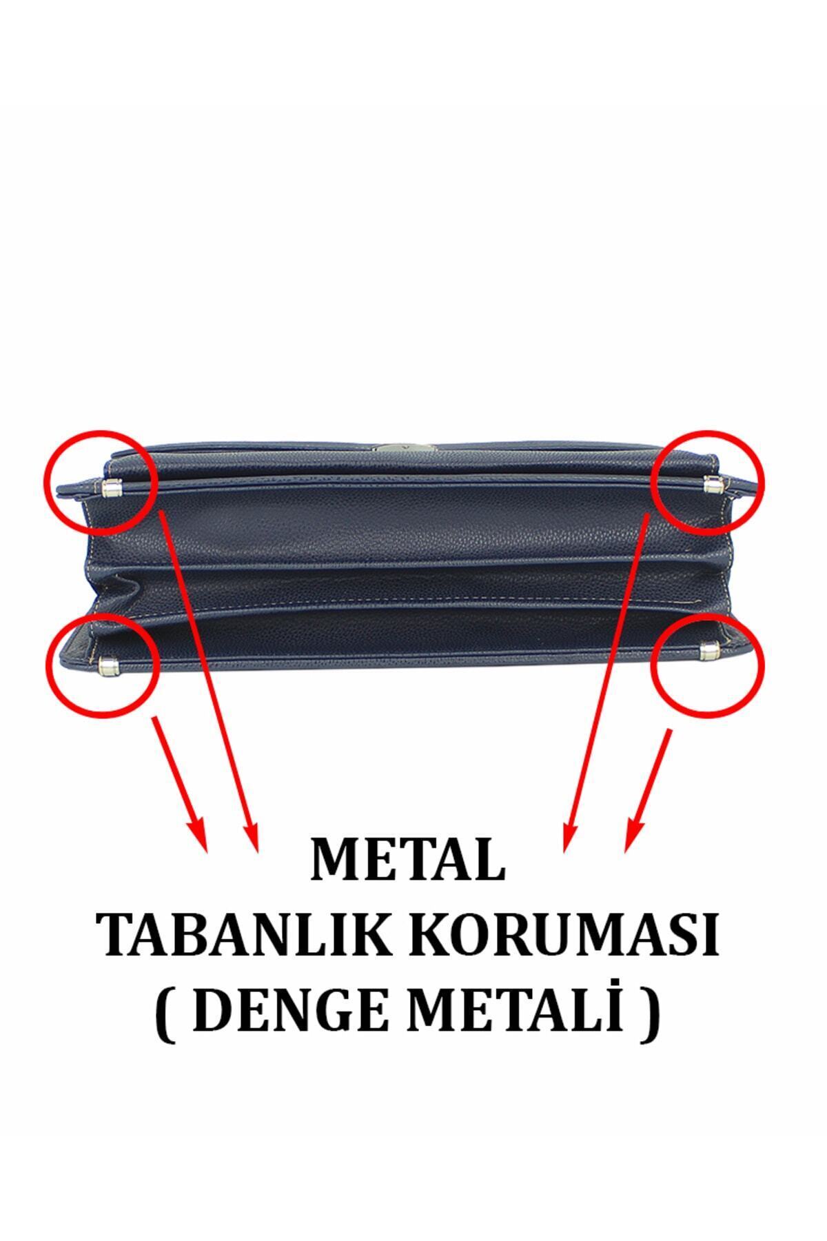 Missy mind  Erkek Omuz Çantası A4 Ve Dosya Uyumlu Kilit Mekanizmalı 15,6 Inç Laptop Bölmeli - Görsel 3