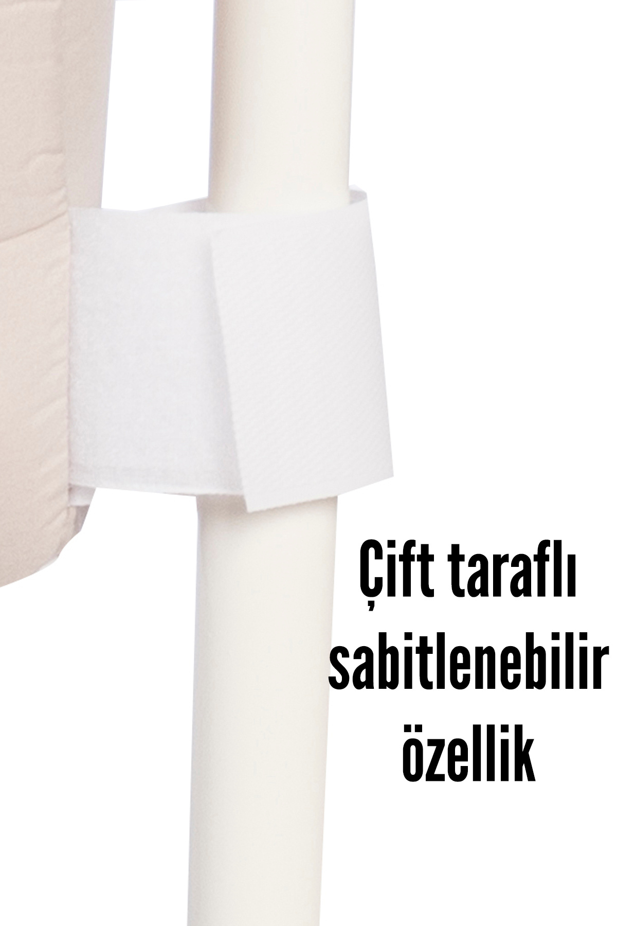 Bebelovv Portatif Kurulumlu Sabitlenebilir Lüks Sallanır Bebek Beşik fotoğrafı 3 (önizleme)