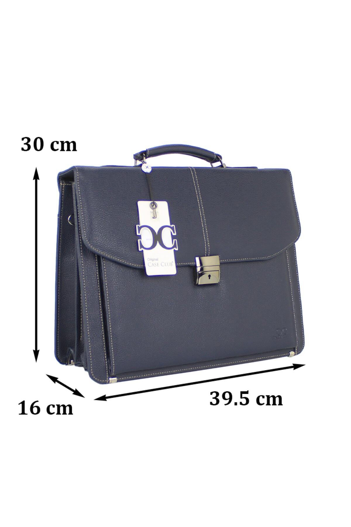 Missy mind  Erkek Omuz Çantası A4 Ve Dosya Uyumlu Kilit Mekanizmalı 15,6 Inç Laptop Bölmeli - Görsel 6