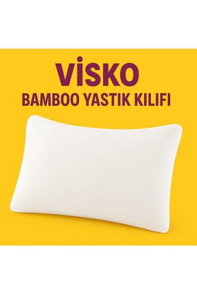 BİVA Bambu yastık kılıfı yastık yüzü fermuarlı kılıfı