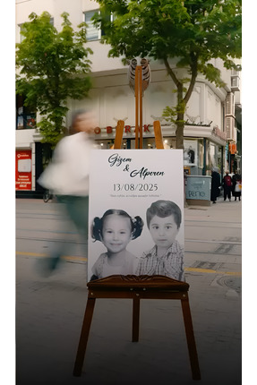 photonom Karşılama Panosu / Düğün & Kına & Nişan & Söz & Doğum Günü