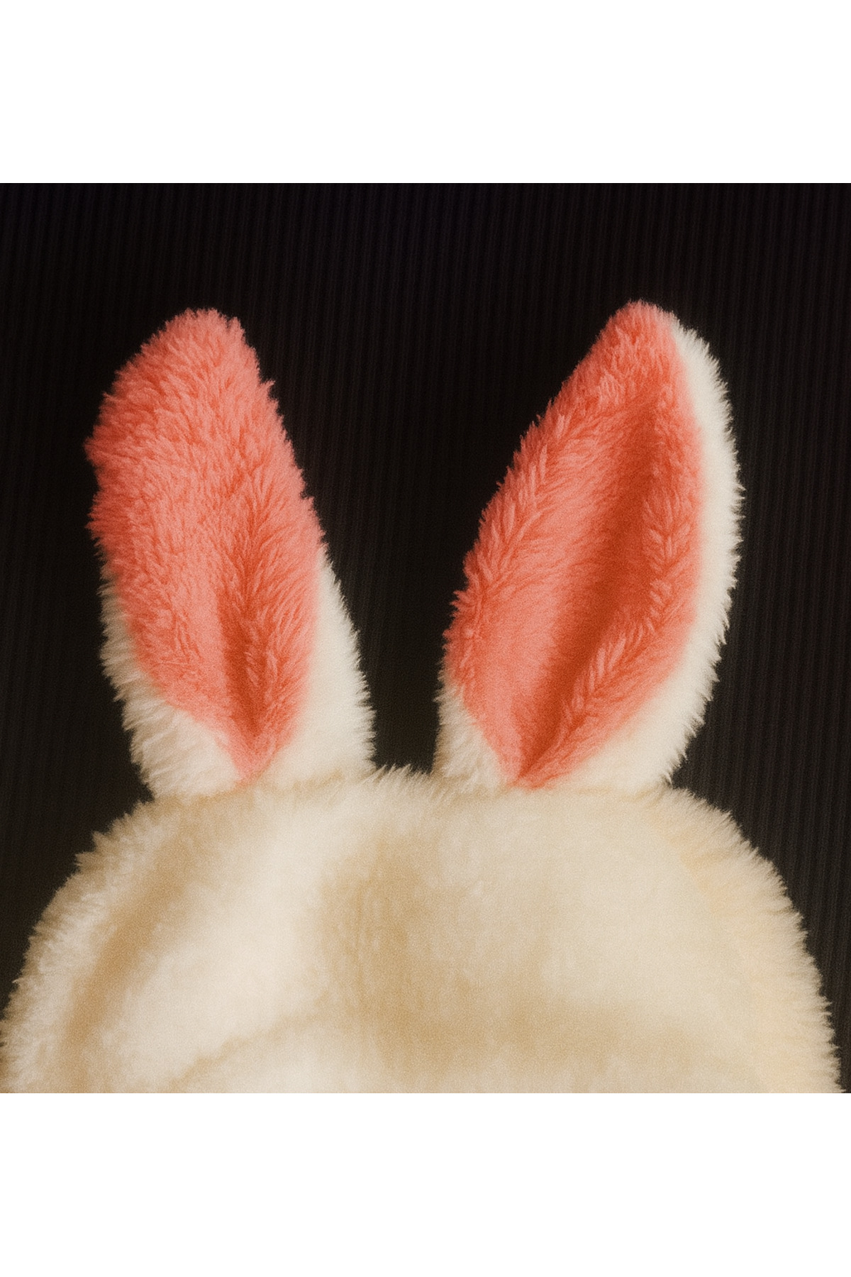 eomix kids Kışlık bebek tulum tavşan figürlü Welsoft puf kumaş tavşan nakışlı çıtçıtlı 6-9 ay fotoğrafı 3 (önizleme)