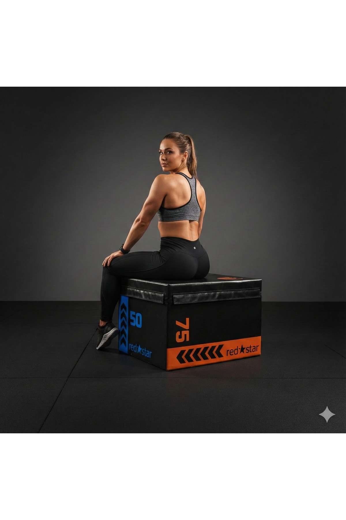 MAD SIN BURN AND RISE 限定ボックス assa spor Soft PLYOBOX Küp 50×60×75 cm (CRS-114) Plyometric Box