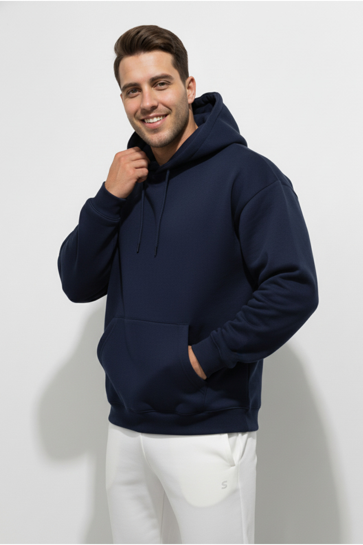 Scorp Origin 3 İplik Ş Fleece-Lined K Hooded Pocket Men's