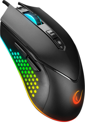 Rampage Smx-r43 X-grind Usb Siyah 6400 Dpi Rgb Led Efektli Gaming Oyuncu Mouse