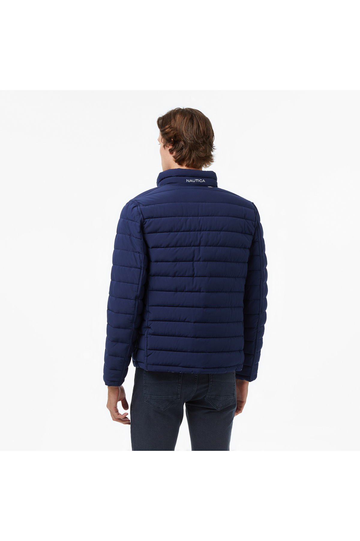 Nautica Erkek Gri & Lacivert Çift Taraflı Mont görsel 2