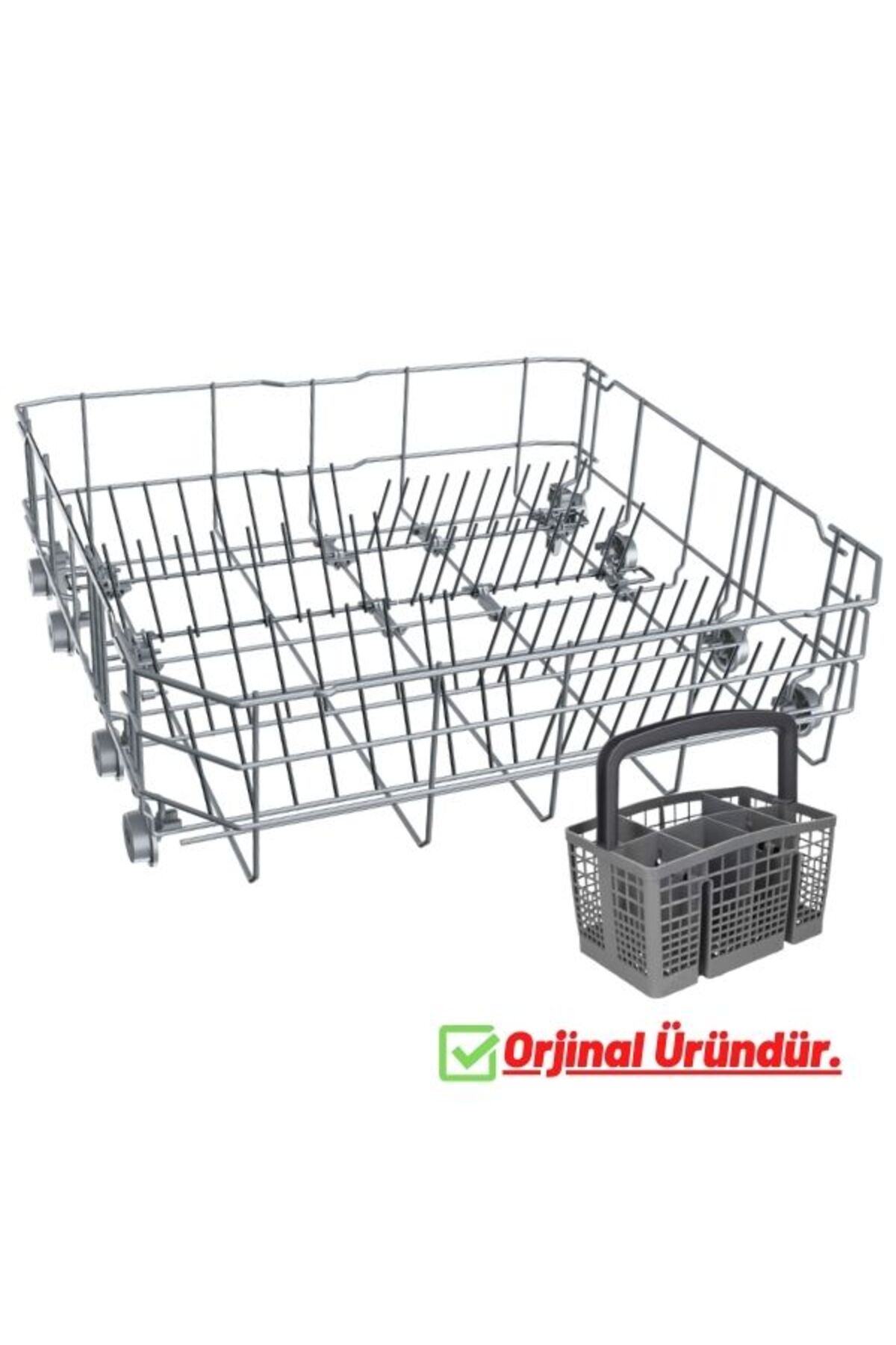 ARÇELİK-BEKO-ALTUS Dishwasher Bottom Basket + Spoon Basket (Gray Color)