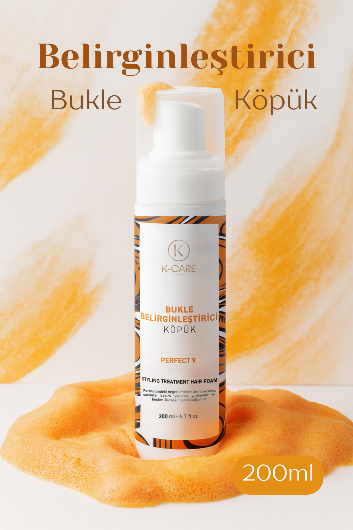 Bukle Belirginleştirici Köpük 200 ml — saçbakım20 — تصویر 3 از 3