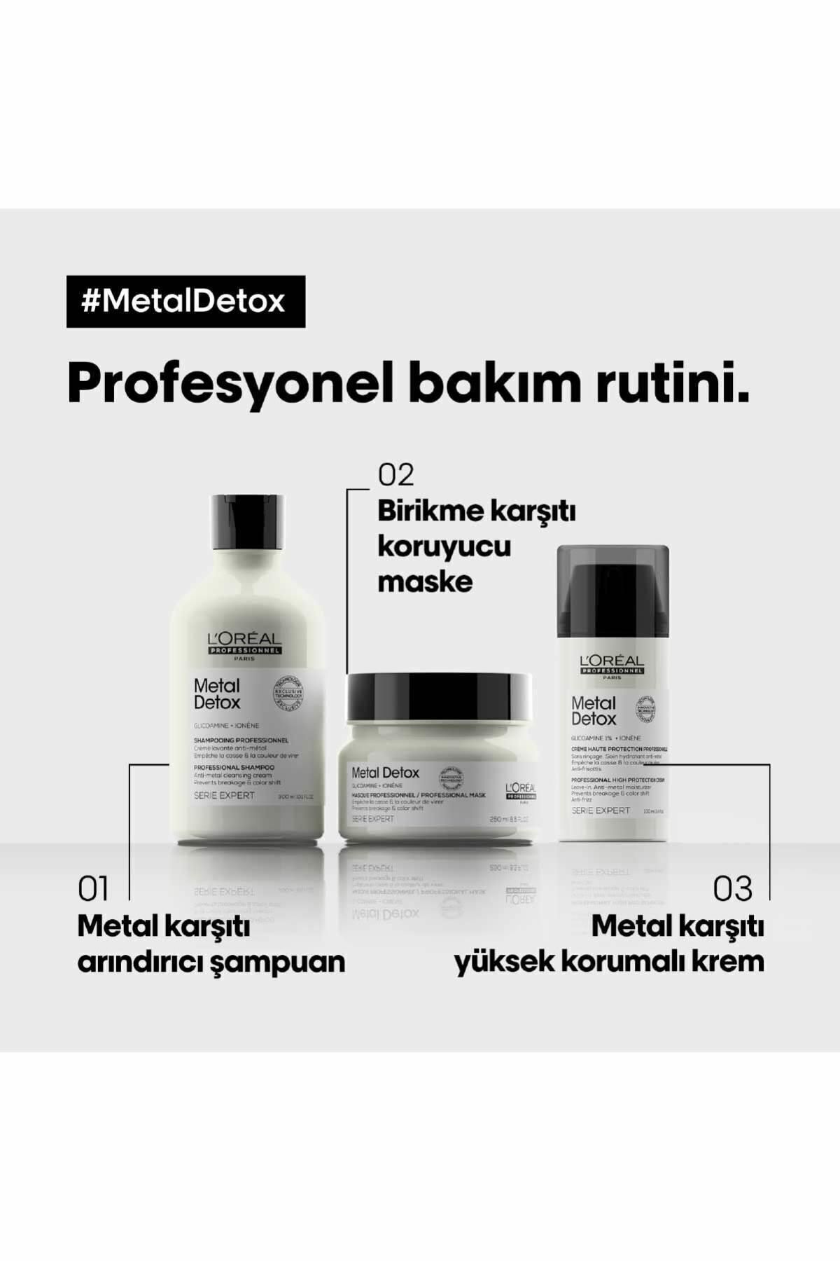 Serie Expert Metal Detox Renkli Ve Açıcı Ile Işlem Görmüş Saçlar Için Metal Ka — 30161153S1 — تصویر 7 از 7
