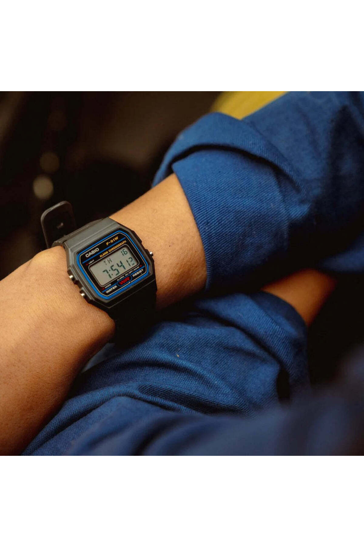 Casio F-91W-1DG Kol Saati görsel 2