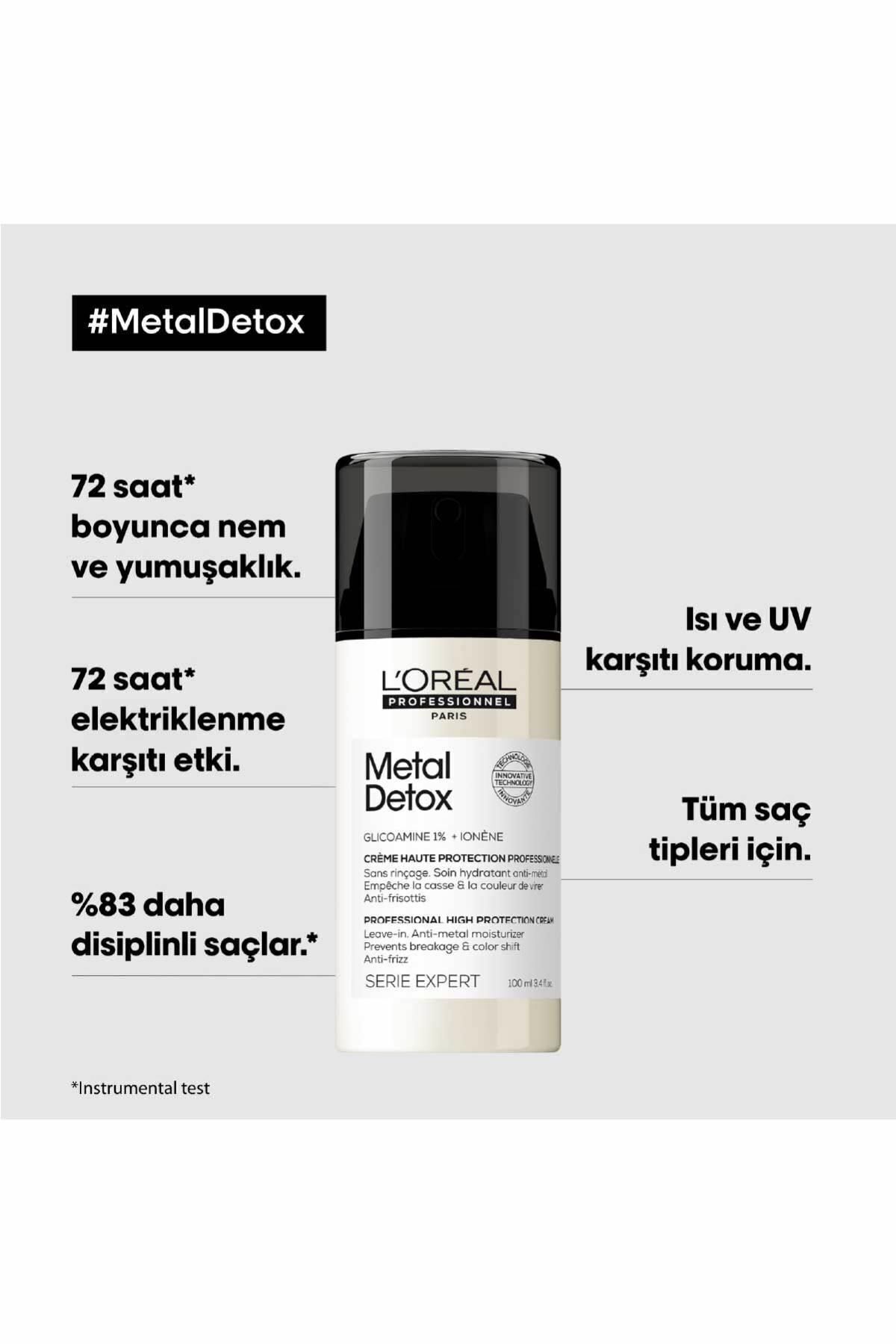 Serie Expert Metal Detox Renkli Ve Açıcı Ile Işlem Görmüş Saçlar Için Metal Ka — 30161153S1 — تصویر 4 از 7